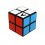 V-Cube 2 plana. Base preta. Cubo Vcube 2 x 2.