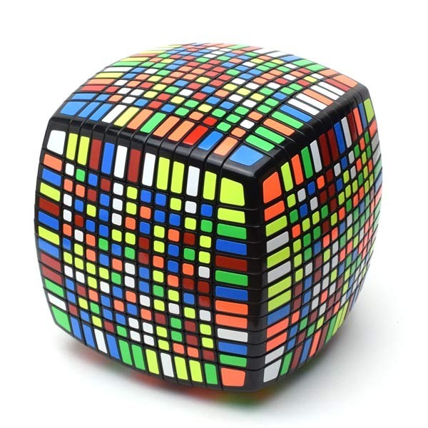 samenwerken afstuderen Terugbetaling Moyu 13x13 Magic Cube. Black Base | MasKeCubos