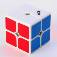 Qiyi Cavs 2x2 Magic Cube. Weiße Basis