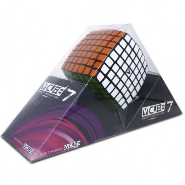 V-Cube 7x7x7 Magic Cube. Black Base