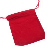 Red Velvet Bag for Magic Cubes