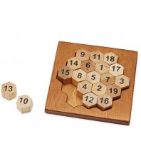Namesakes® Puzzle cubo in legno 3D - divertente rompicapo per adulti e  adolescenti - divertente gioco da scrivania - sfida geometrica a blocchi di  logica! : : Giochi e giocattoli