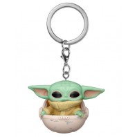 PORTA-CHAVES DE BOLSO POP STAR WARS O YODA MANDALORIANO O BERÇO DA CRIANÇA