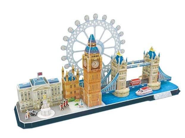 oud klep opgroeien PUZZLE 3D LONDON CITY LINE| Maskecubos.com