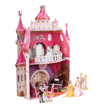 PUZZLE 3D CASTILLO PRINCESAS